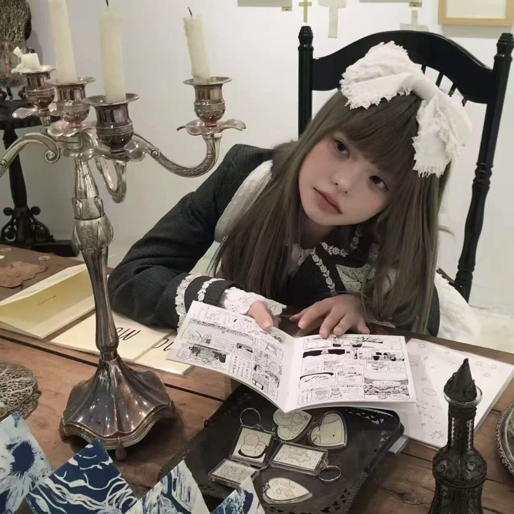 Serre-tête Y2K Lolita en dente - Ribbon Bow Gift avis et prix