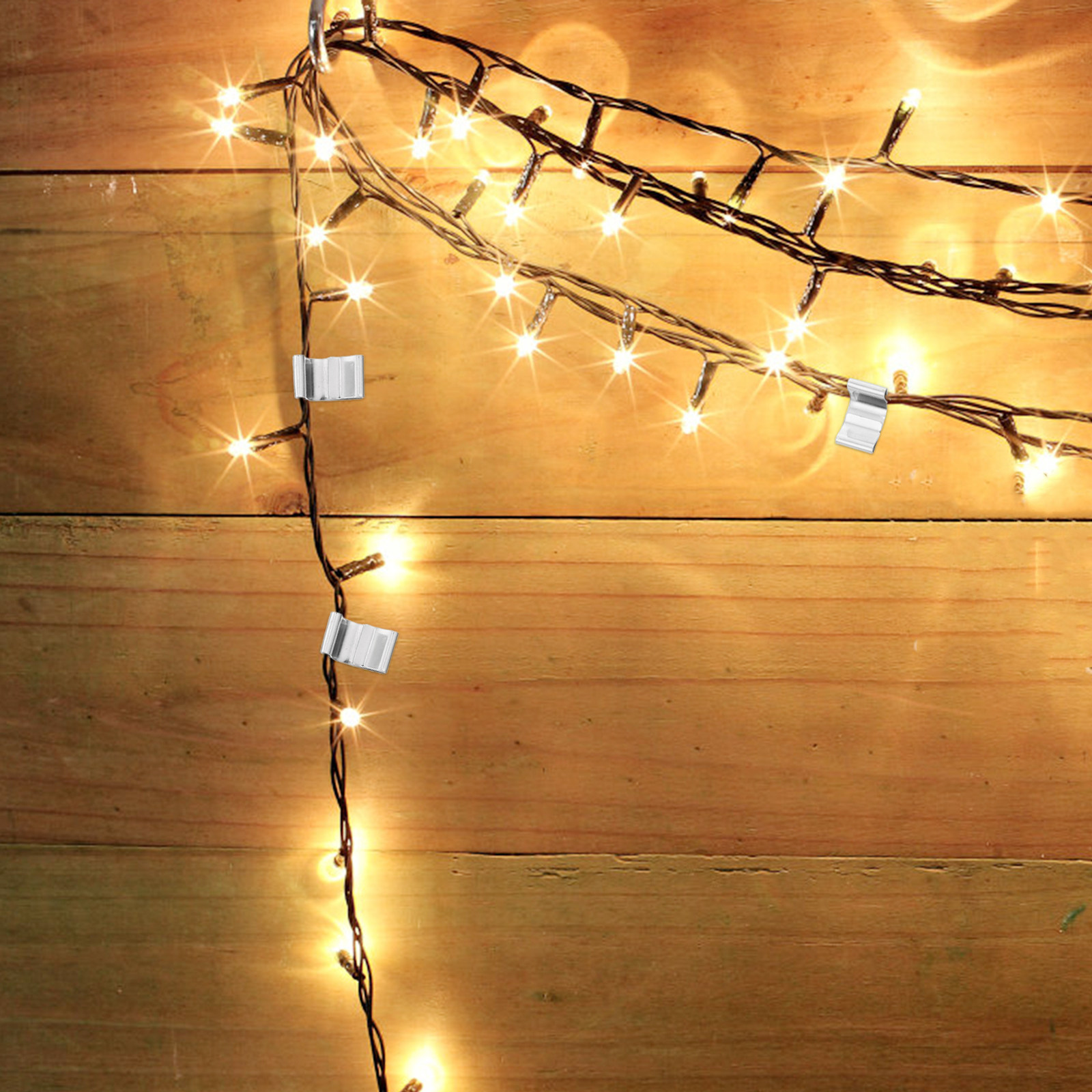 100 pièces de clips métallique - Christmas Lights Outdoor avis et prix