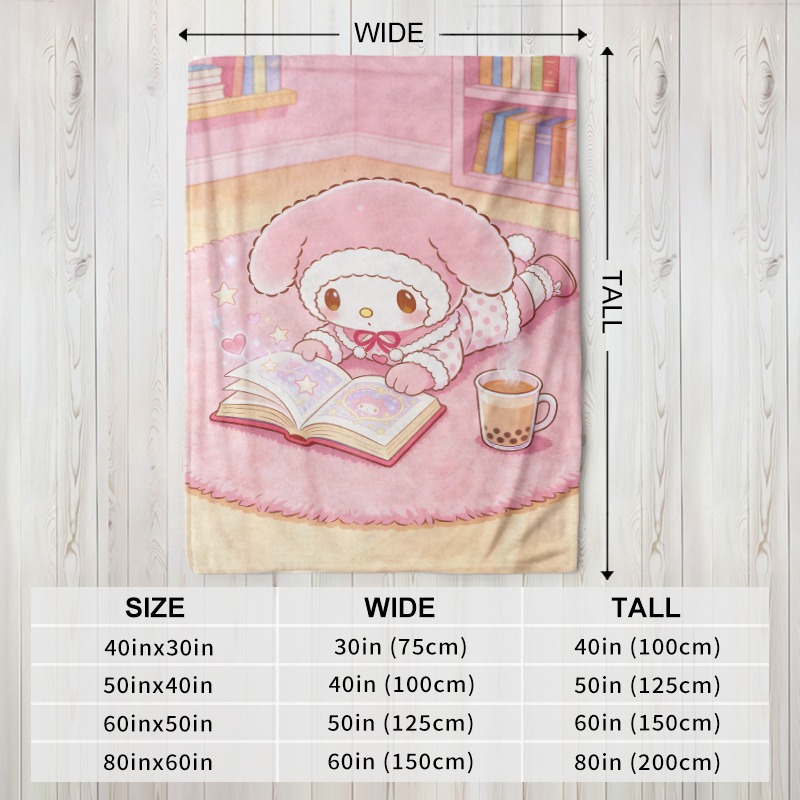 Couverture Sanrio douillette e - Christmas Throw Blanket avis et prix