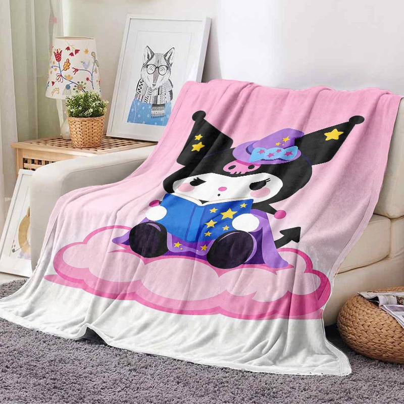 Couverture Sanrio Kuromi Sorci - Christmas Throw Blanket avis et prix
