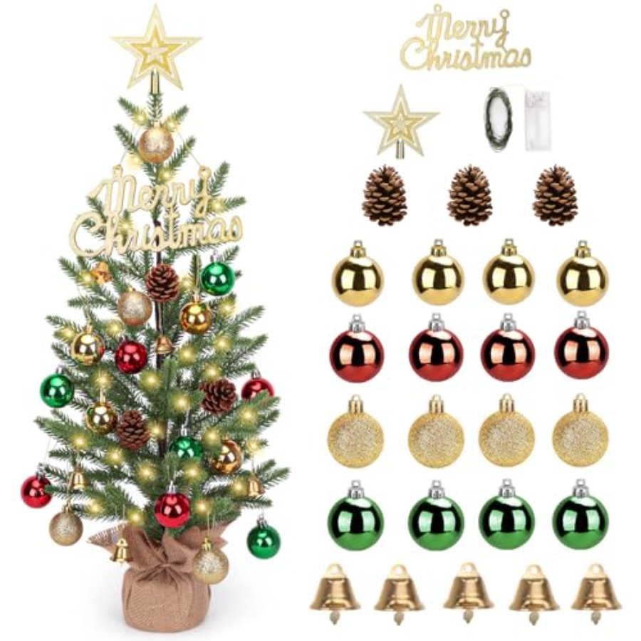 Mini sapin de Noël de 2 pieds, - Christmas Tree Artificial avis et prix