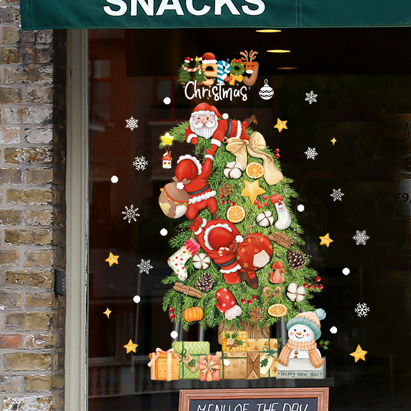 Autocollant Joyeux Noël pour F - Snowflake Window Decal avis et prix
