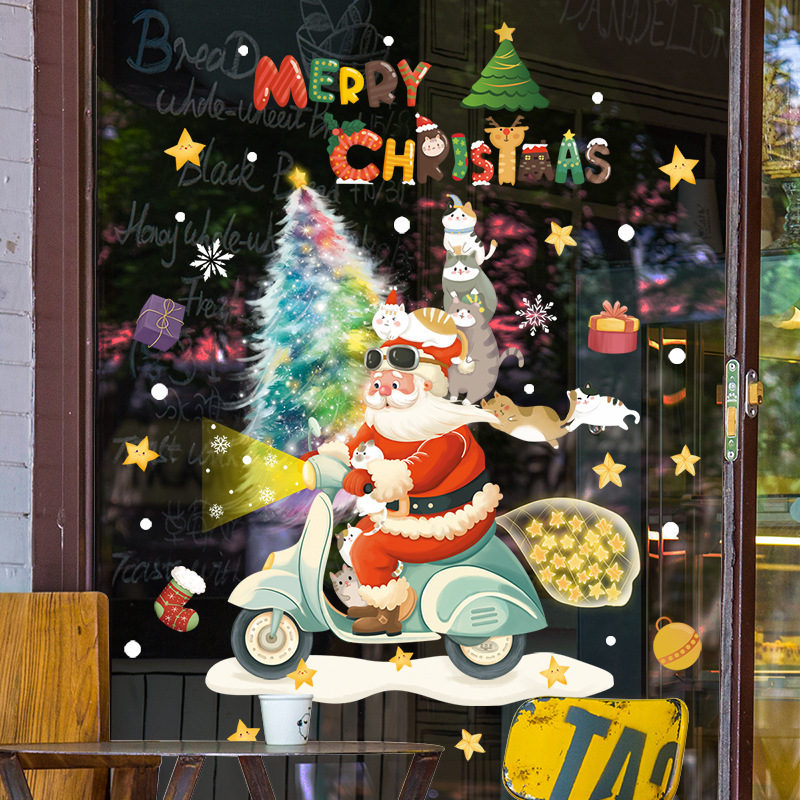 Autocollant Joyeux Noël pour F - Snowflake Window Decal avis et prix