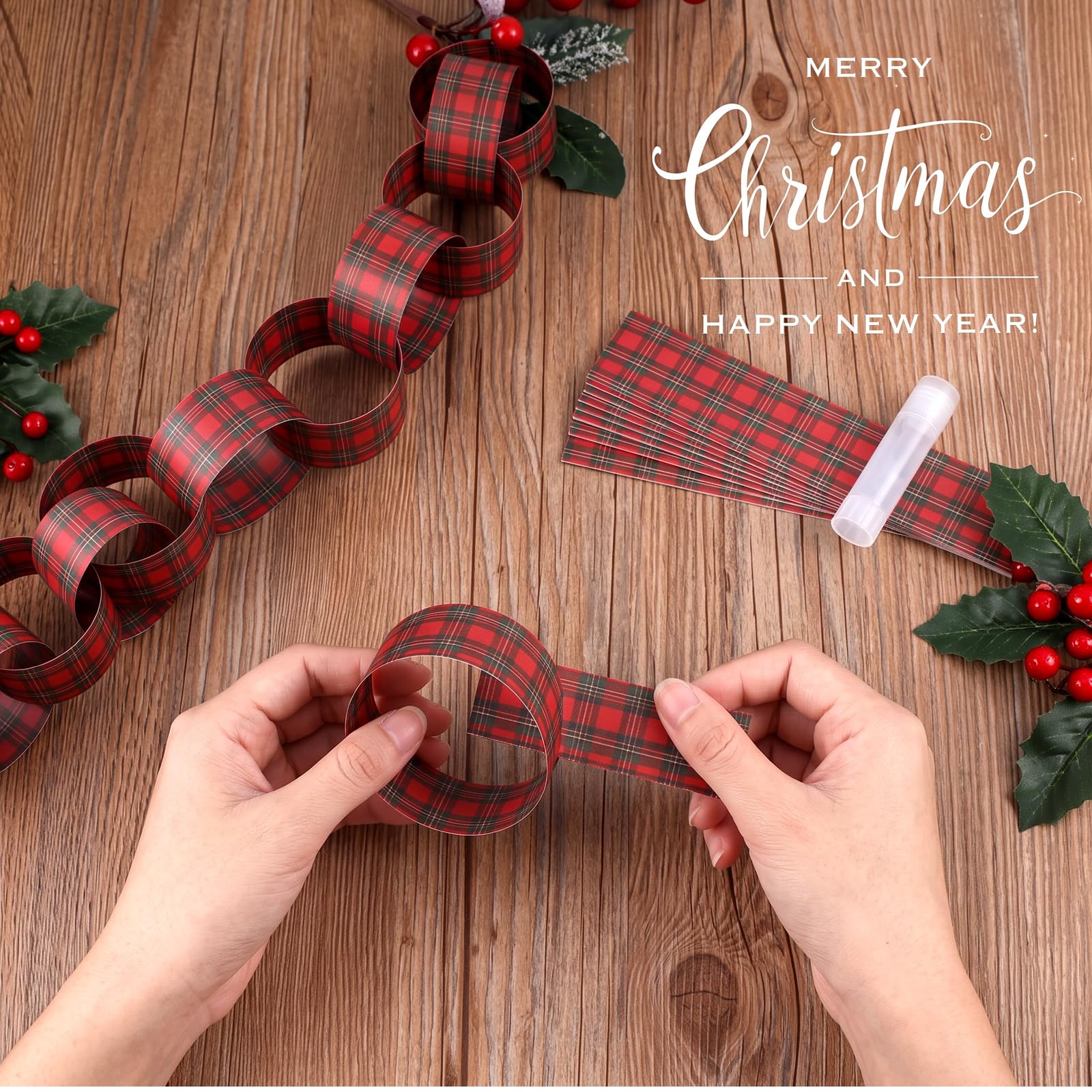 Guirlande de chaînes en papier - Christmas Throw Blanket avis et prix
