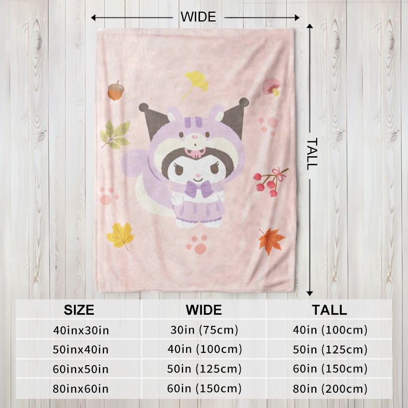 Couverture Sanrio douillette e - Christmas Throw Blanket avis et prix