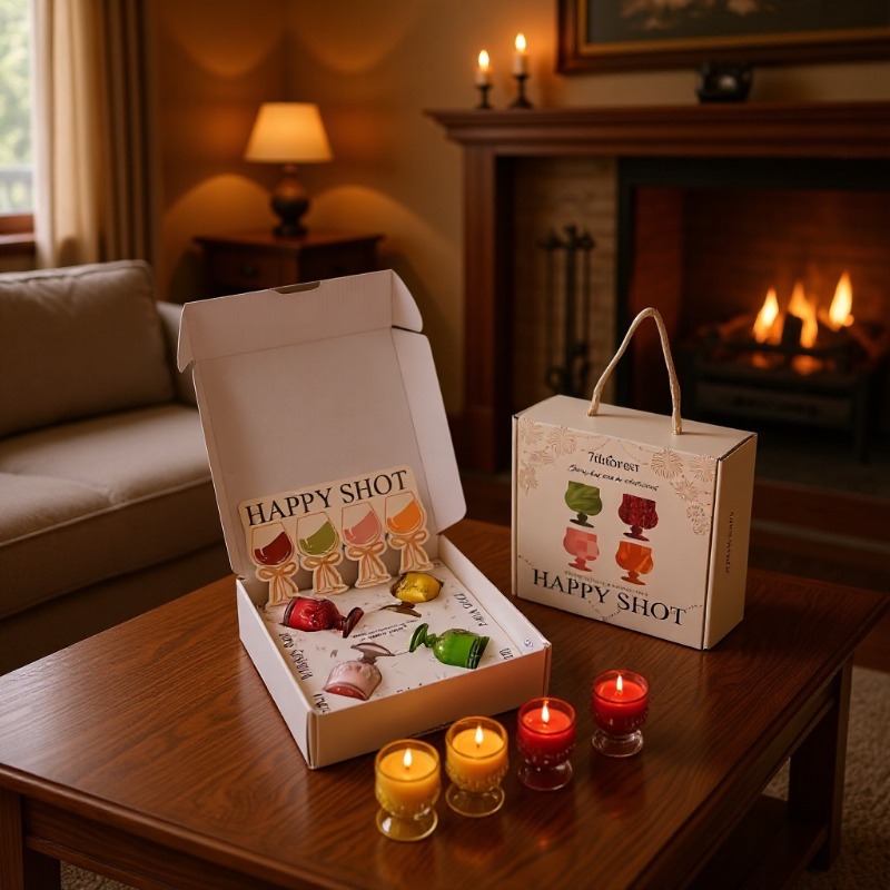 Ensemble cadeau de bougies par - Holiday Candle Set avis et prix