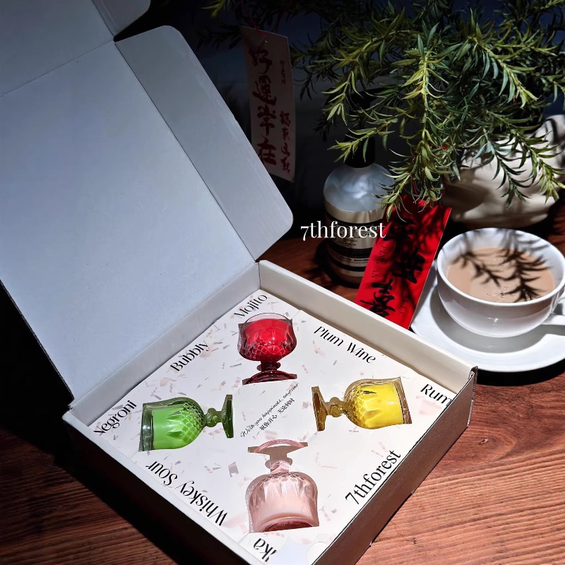 Ensemble cadeau de bougies par - Holiday Candle Set avis et prix