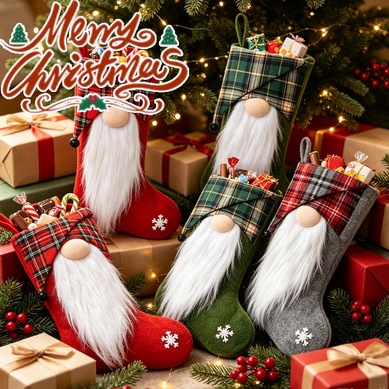 Sacs de friandises de Noël pou - Christmas Stocking Hanging avis et prix